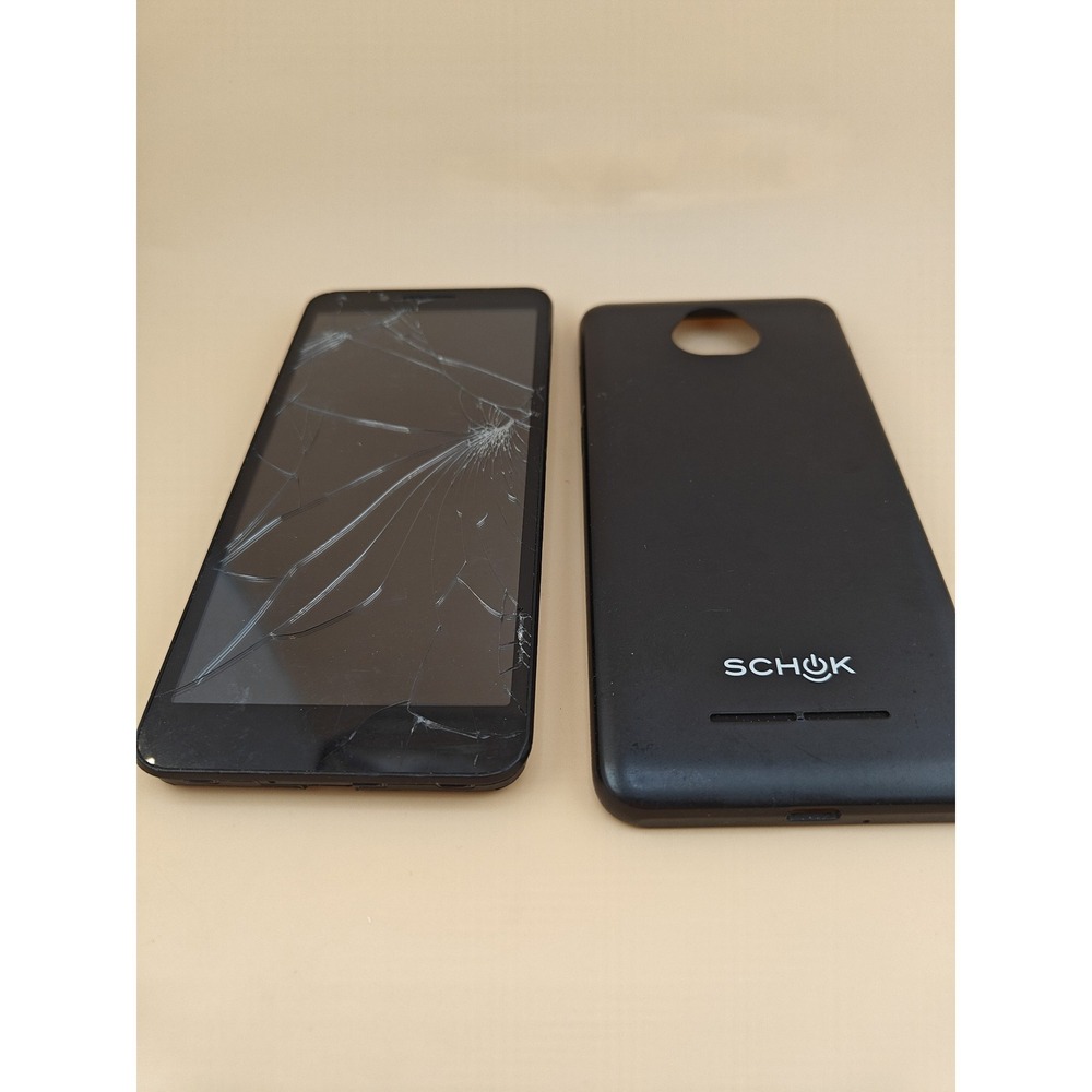 Schok Volt SV55 Smartphone 16GB Black AS IS Parts Repair Android Phone Unlocked